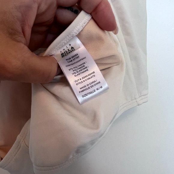 Billabong AT SEA One Piece White Swimsuit - Picture 3 of 4